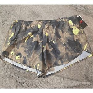 New balance XXL shorts green print athletic shorts plus size